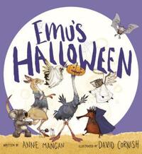Book Cover for Emu's Halloween by Anne Mangan