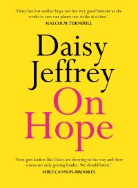 Book Cover for On Hope by Daisy Jeffrey