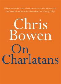 Book Cover for On Charlatans by Chris Bowen