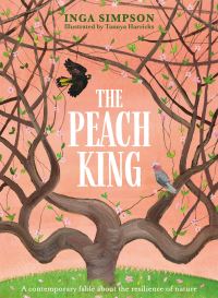 Book Cover for The Peach King by Inga Simpson