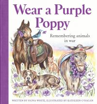 Book Cover for Wear a Purple Poppy by Fiona White