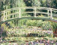 Book Cover for Monet Waterlily Garden Keepsake Boxed Notecards by Galison, Bridgeman Art Library