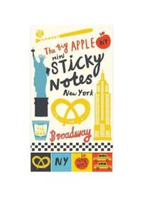 Book Cover for The Big Apple Mini Sticky Notes by Galison