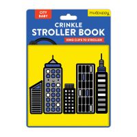 Book Cover for City Baby Crinkle Stroller Book by Mochi Kids