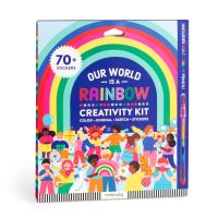 Book Cover for Our World Is a Rainbow Creativity Kit by Mudpuppy