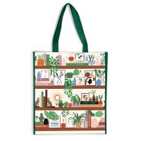 Book Cover for Plant Shelfie Reusable Shopping Bag by Galison