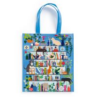 Book Cover for Purrfect Nook Reusable Shopping Bag by Galison