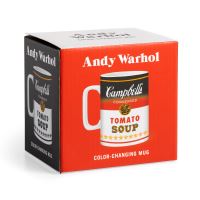 Book Cover for Warhol Soup Can Color Changing Ceramic Mug by Galison