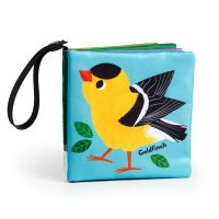 Book Cover for Baby Birder Crinkle Fabric Stroller Book by Mudpuppy