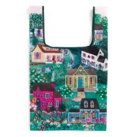 Book Cover for Joy Laforme Cottage Hills Packable Nylon Tote Bag by Galison