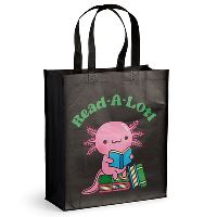 Book Cover for Read-a-Lotl Reusable Shopping Bag by Mudpuppy