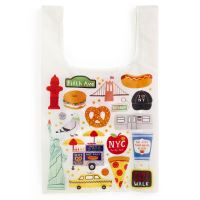 Book Cover for The Big Apple Packable Nylon Tote Bag by Galison