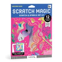 Book Cover for Unicorn Glam Scratch & Sparkle Art Activity Kit by Mudpuppy