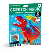 Book Cover for Mighty Dinosaurs Scratch Magic by Mudpuppy
