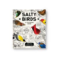 Book Cover for Salty Birds Coloring Book by Brass Brass Monkey