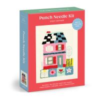 Book Cover for Cozy Cottage Punch Needle Kit by Galison