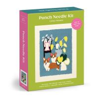 Book Cover for Corgi Friends Punch Needle Kit by Galison