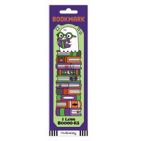 Book Cover for I Love BOOOO-KS Ghost Bookmark by Mudpuppy