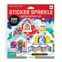 Book Cover for Christmas Cheer Sticker Sparkle Poster Activity Kit by Mudpuppy