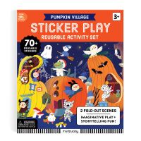 Book Cover for Pumpkin Village Sticker Play Reusable Activity Set by Mudpuppy
