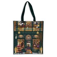 Book Cover for Gilded Spine Reusable Shopping Bag by Galison Galison