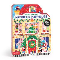 Book Cover for Merry & Bright Magnetic Playhouse by Mudpuppy