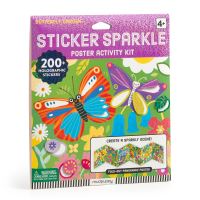 Book Cover for Butterfly Garden Sticker Sparkle Poster Activity Kit by Mudpuppy