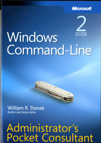 Book Cover for Windows Command-Line Administrator's Pocket Consultant by William R Stanek