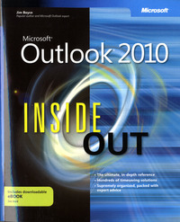 Book Cover for Microsoft Outlook 2010 Inside Out by Jim Boyce