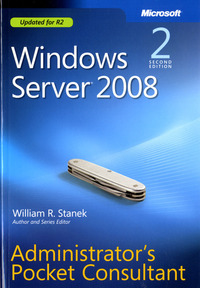Book Cover for Windows Server 2008 Administrator's Pocket Consultant by William R Stanek