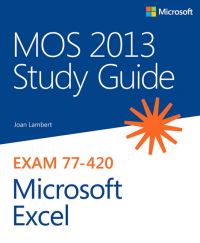 Book Cover for MOS 2013 Study Guide by Joan Lambert, Microsoft Corporation