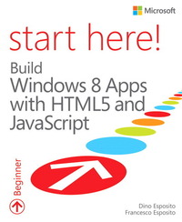 Book Cover for Build Windows 8 Apps With HTML5 and JavaScript by Dino Esposito, Francesco Esposito