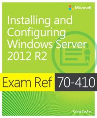 Book Cover for Exam Ref 70-410 by Craig Zacker