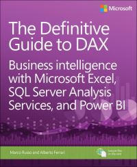 Book Cover for The Definitive Guide to DAX by Alberto Ferrari, Marco Russo