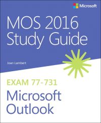 Book Cover for MOS 2016 Study Guide for Microsoft Outlook by Joan Lambert