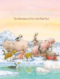 Book Cover for The Adventures of the Little Polar Bear by Hans de Beer