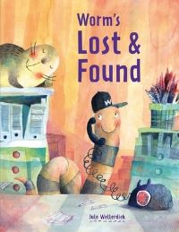 Book Cover for Worm's Lost & Found by Jule Wellerdiek