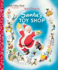 Book Cover for Walt Disney's Santa's Toy Shop by Al Dempster, Walt Disney Productions