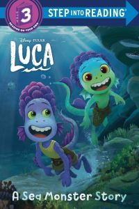 Book Cover for A Sea Monster Story (Disney/Pixar Luca). Step Into Reading(R)(Step 3) by RH Disney