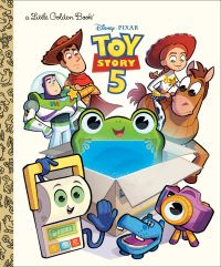 Book Cover for Disney and Pixar Toy Story 5 Little Golden Book by Luna Chi