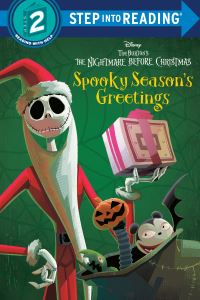 Book Cover for Spooky Season's Greetings (Disney Tim Burton's The Nightmare Before Christmas). Step Into Reading(R)(Step 2) by RH Disney