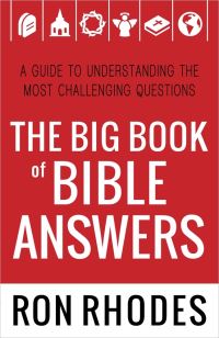 Book Cover for The Big Book of Bible Answers by Ron Rhodes