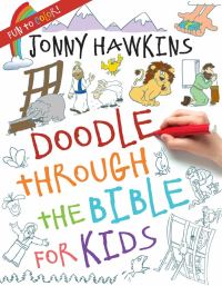 Book Cover for Doodle Through the Bible for Kids by Jonny Hawkins