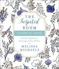 Book Cover for The Inspired Room Coloring Book by Melissa Michaels