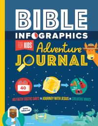 Book Cover for Bible Infographics for Kids. Adventure Journal by 