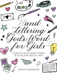 Book Cover for Hand Lettering God's Word for Girls by Jenny Highsmith