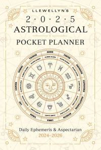 Book Cover for Llewellyn's 2025 Astrological Pocket Planner by Llewellyn