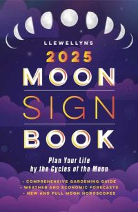 Book Cover for Llewellyn's 2025 Moon Sign Book by Llewellyn