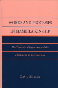 Book Cover for Words and Processes in Mambila Kinship by David Zeitlyn