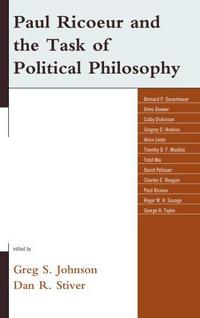 Book Cover for Paul Ricoeur and the Task of Political Philosophy by Gregory R Johnson, Dan R Stiver